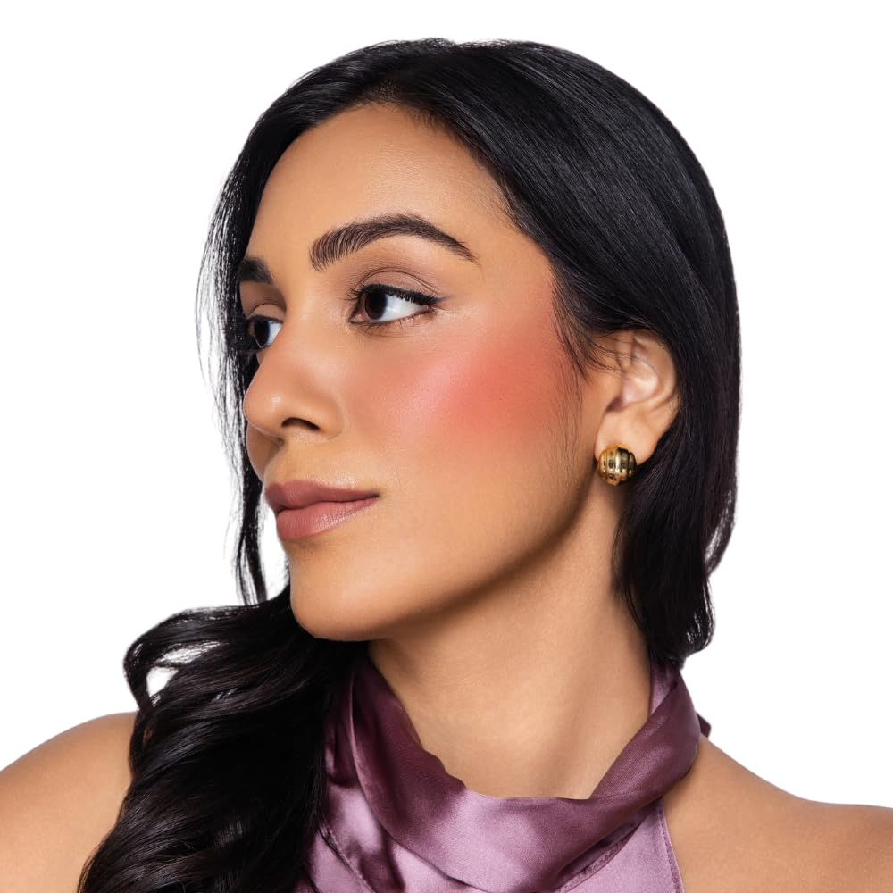 Diam Beauty Hydratint beaded blush in Addicting | Unisex Beauty Blush | Hydrating Formula with Encapsulated Pigment Beads | Long Lasting Liquid Blush | Non Comedogenic - 15ml