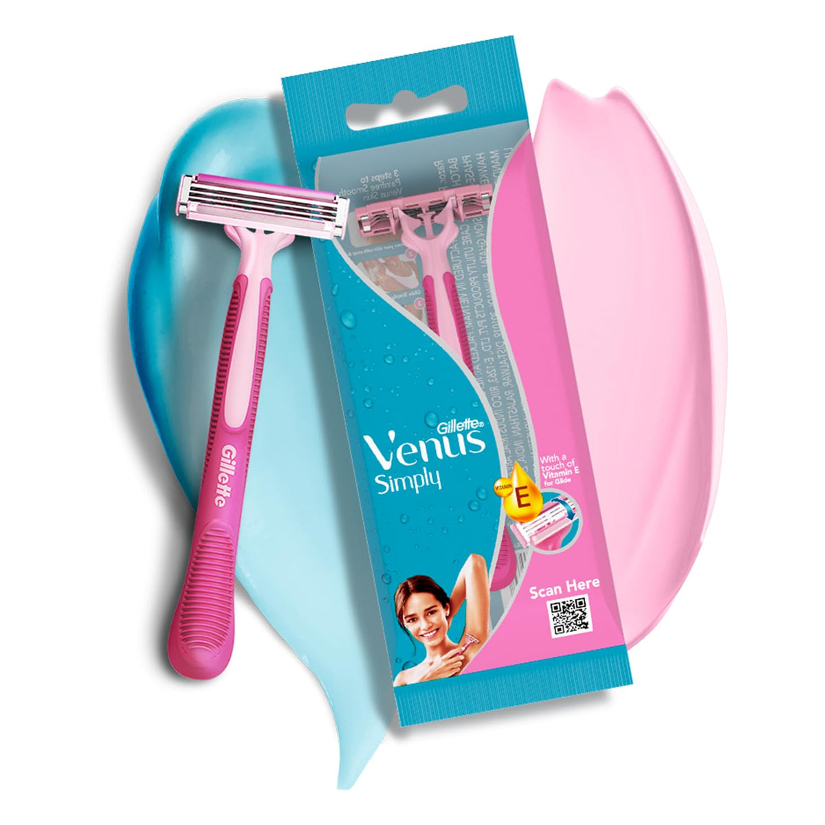 Gillette Simply Venus 3 Hair Removal Razors for Women