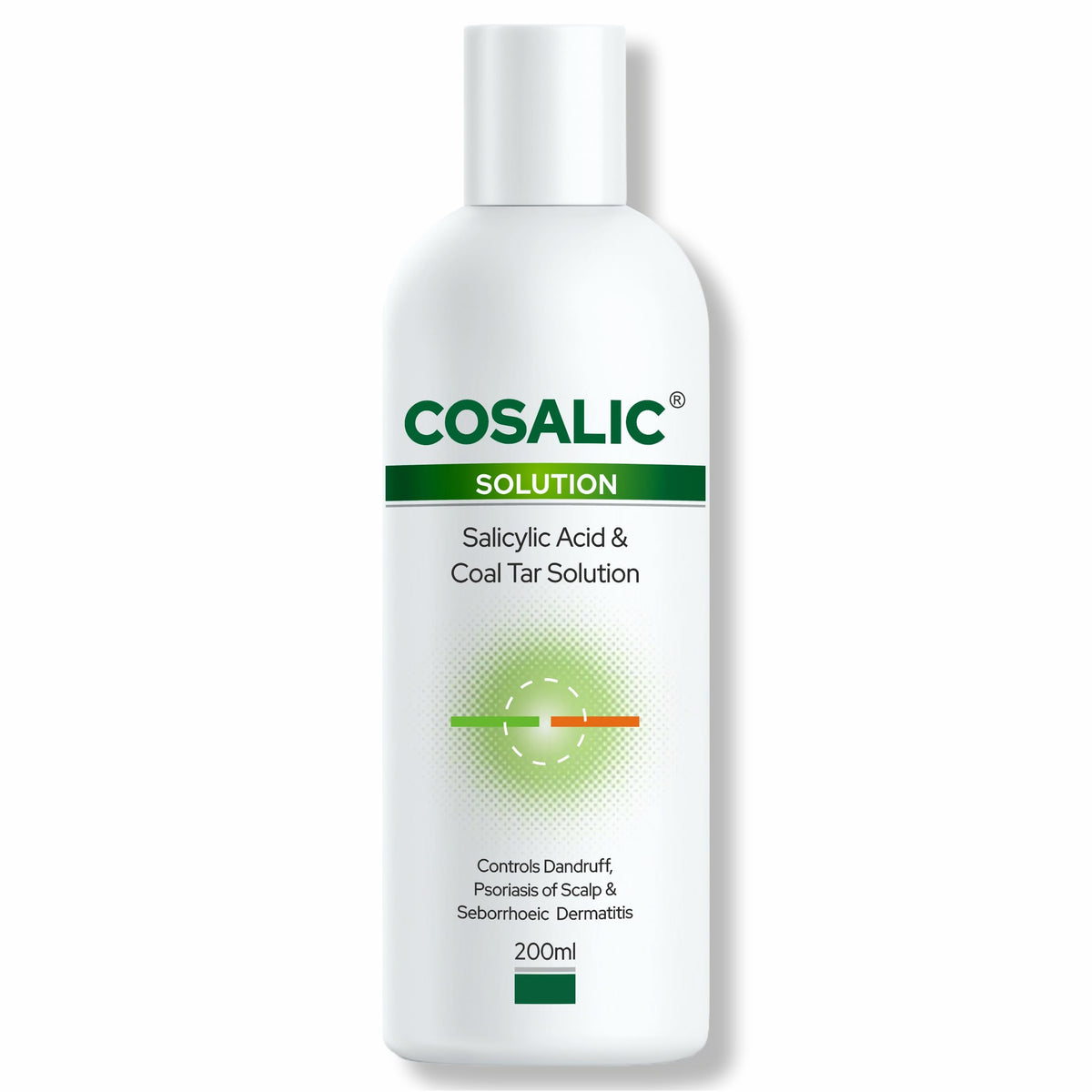 Salve Cosalic Anti-Dandruff Shampoo – 200ml with Coal Tar & Salicylic Acid Shampoo | Gentle Scalp Care for Dry, Itchy, Flaky Scalp