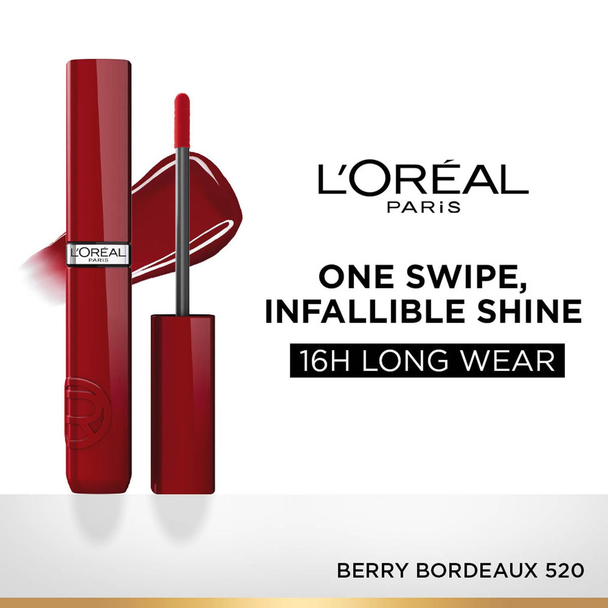 L'Oreal Paris Infallible Laque Resistance Lipstick, 635 Worth It Medium 635 Worth It Medium 4 ml (Pack of 1)