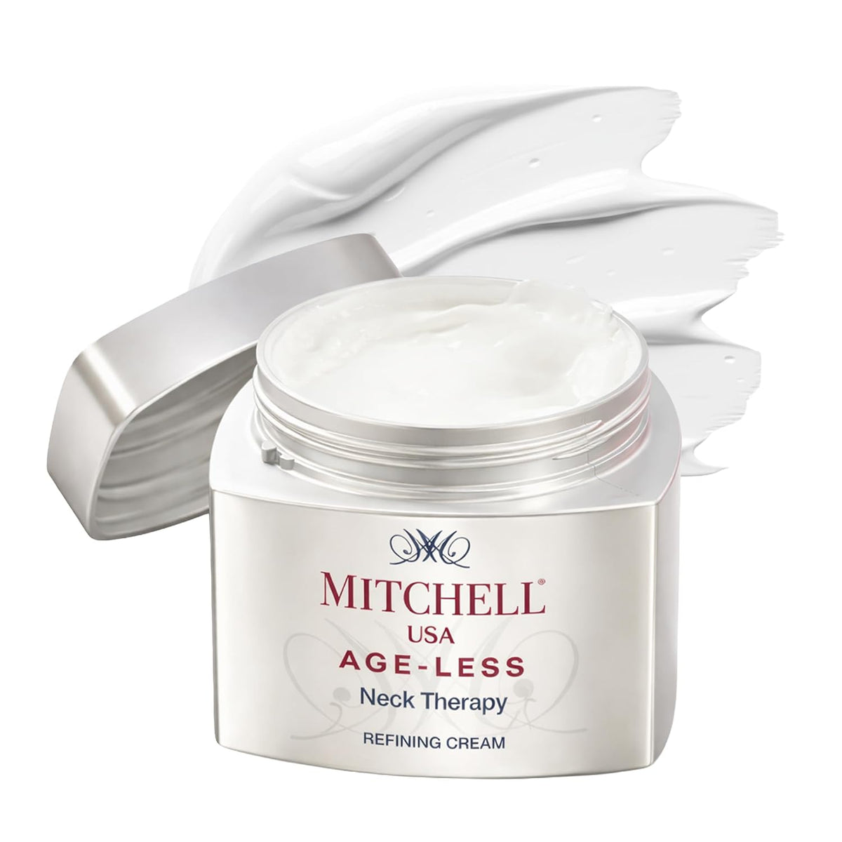 Mitchell USA Anti-Aging Neck Therapy Cream – Firms & Smooths Neck Skin, Reduces Fine Lines | With Lotus Seed Extract & Cocoa Butter | For All Skin Types | 50 g