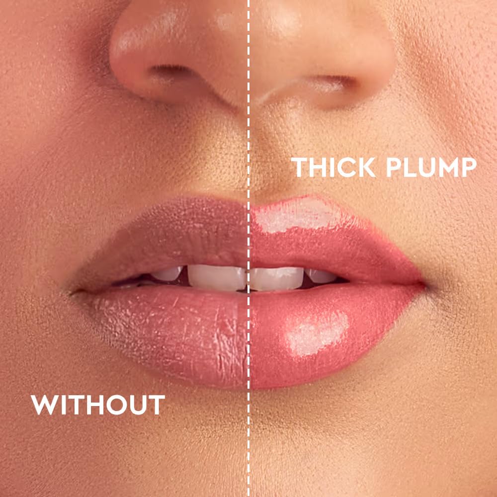 Kiro Lip Rizz Gloss - Rose All Day, 4.5g | Plumping, Hyperlasting, Non-Sticky | Infused with Tripeptides, Goji Berries & Menthol | High Shine, Collagen Boost, Instant Cooling