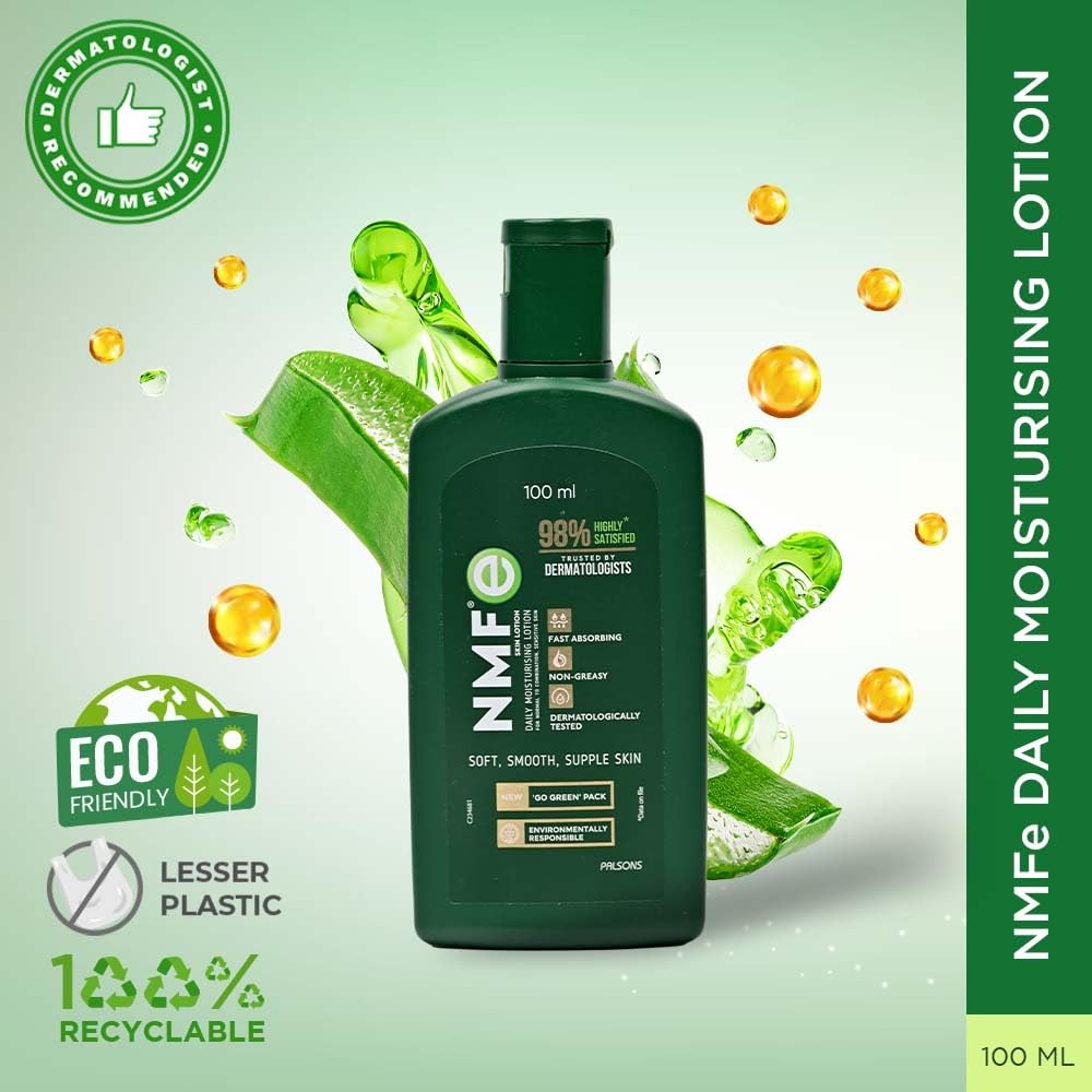 NMFe Moisturising Lotion 100ml | Natural Moisturising Factors Quick Absorbing, Non Greasy and Easily Spreadable | Recommended by Skincare Experts | Use Twice Da