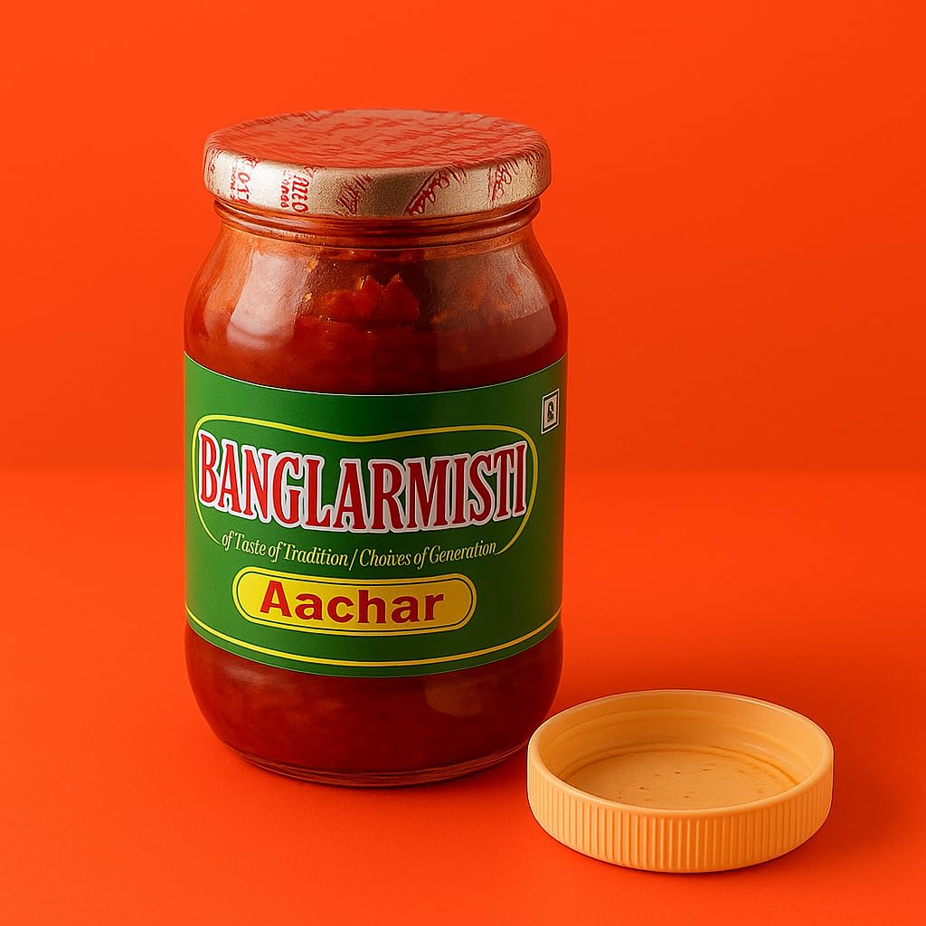BANGLARMISTI Topa Kuler Aachar 250g | Authentic Bengali Sweet & Sour Jujube Pickle | Traditional Homemade Aamli Kula Achar | Preservative-Free & No Artificial C