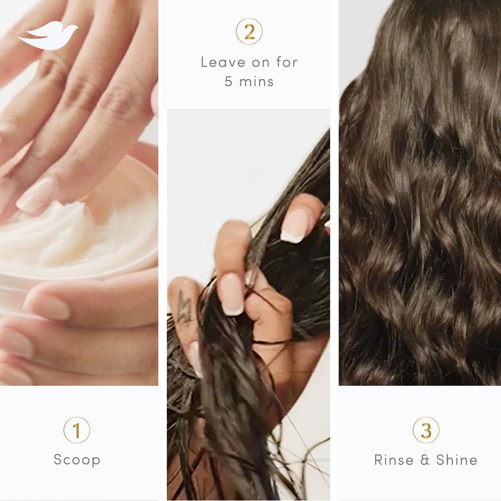 Dove Deep Repair Treatment Hair Mask For Damaged Hair With Bio Protein Care Sulphate & Paraben Free 300 ML