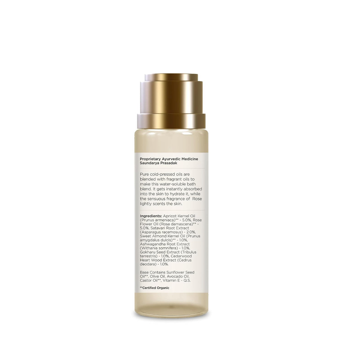 Forest Essentials After Bath Oil Indian Rose | After Shower on Wet Skin | Keeps Skin Hydrated | For Lightly Scented & Soft Skin | For Daily Use 50 ml (Pack of 1