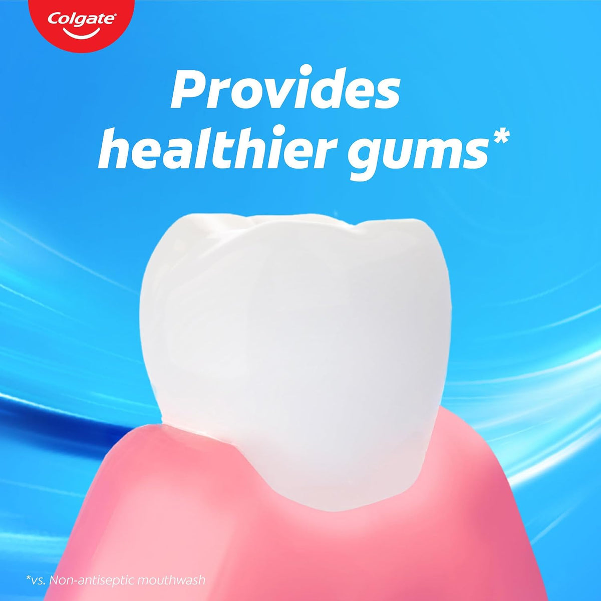 Colgate Plax Fresh Tea Mouthwash, 0% Alcohol, Antibacterial Mouth Wash for Bad Breath, Cavity Protection & Germ Defense for Adults, 500ml Fresh Tea 500 ml