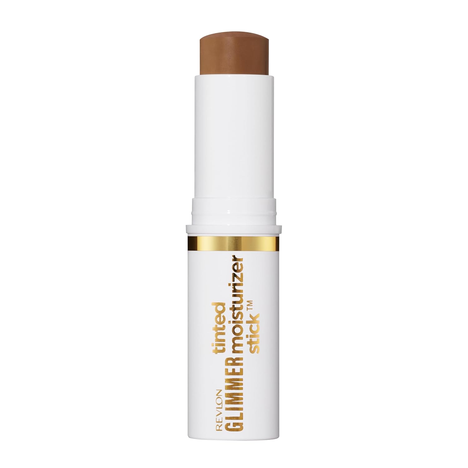 Revlon Glimmer Tinted Moisturizer Stick for Face, Light Coverage Skin Tint, Hydrating Skincare-Infused Makeup, 130, 0.31 oz