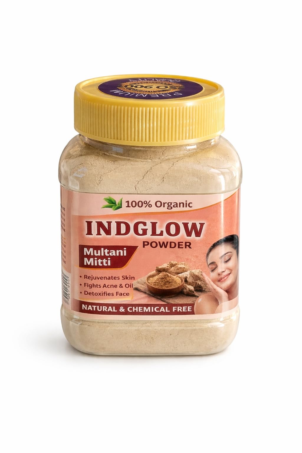 100% Organic Multani Mitti Powder, 200g