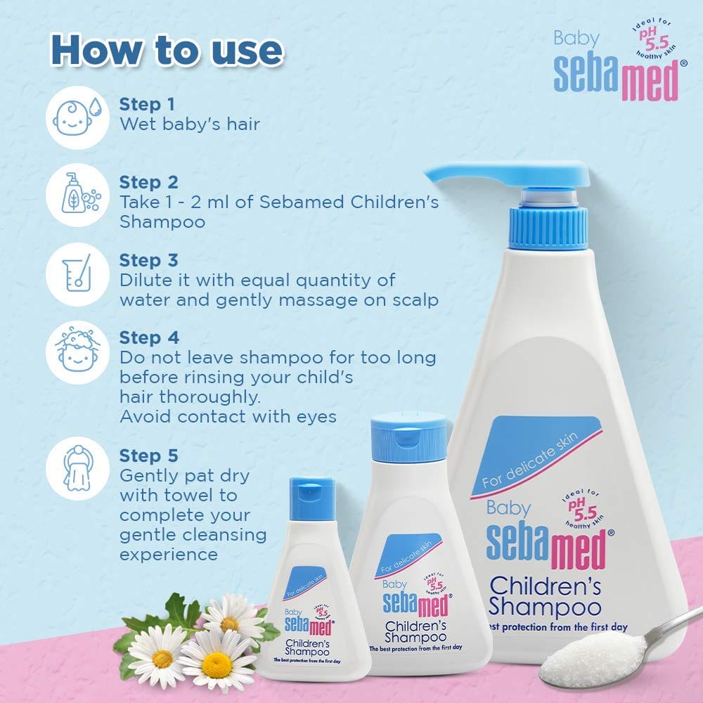Sebamed - Baby pH5.5 Shampoo For Delicate Scalp With Camomile