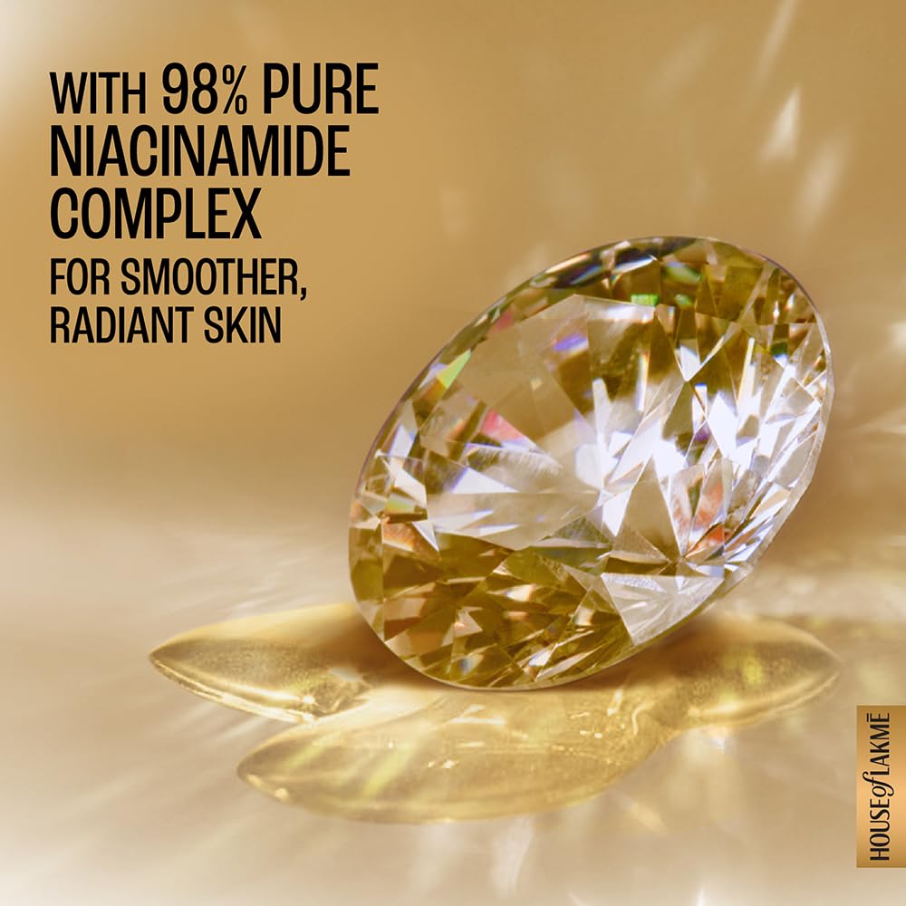 Lakme Perfect Radiance Brightening Facewash with 98% Pure Niacinamide Complex | For Glowing Skin with Glycerin | Known to Reduce Pigmentation | 100gm