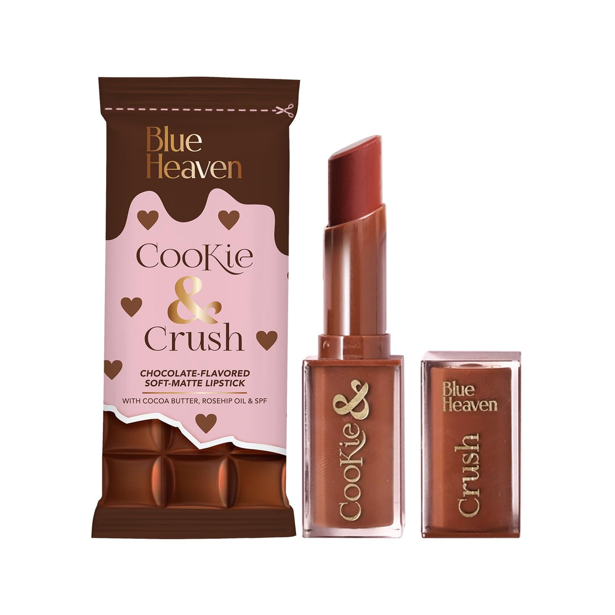Blue Heaven Lipstick Dusty Rose Kiss (Matte)