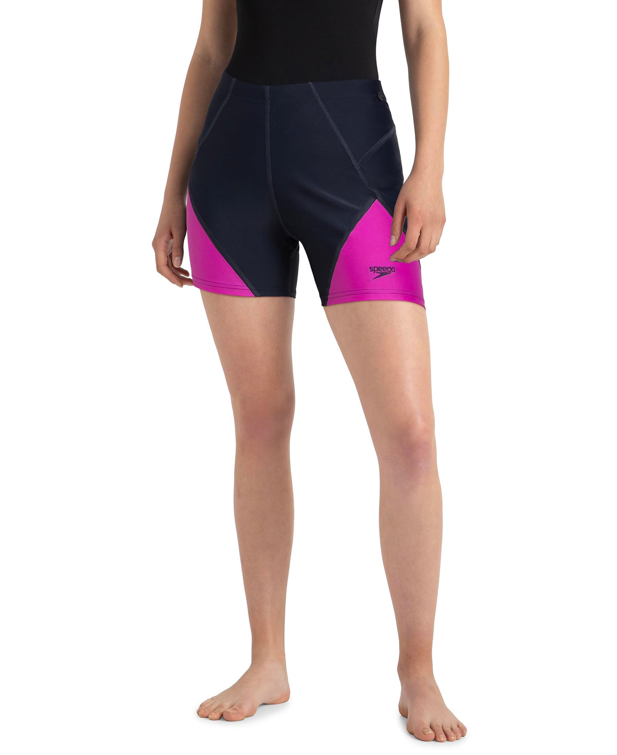 Speedo Women's Endurance10 Sport Shorts - True Navy & Diva