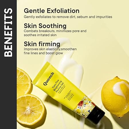 Quench - Brightening Peeling Gel with Yuzu Vitamin C (3X More Vitamin Than Lemon) (50ml)