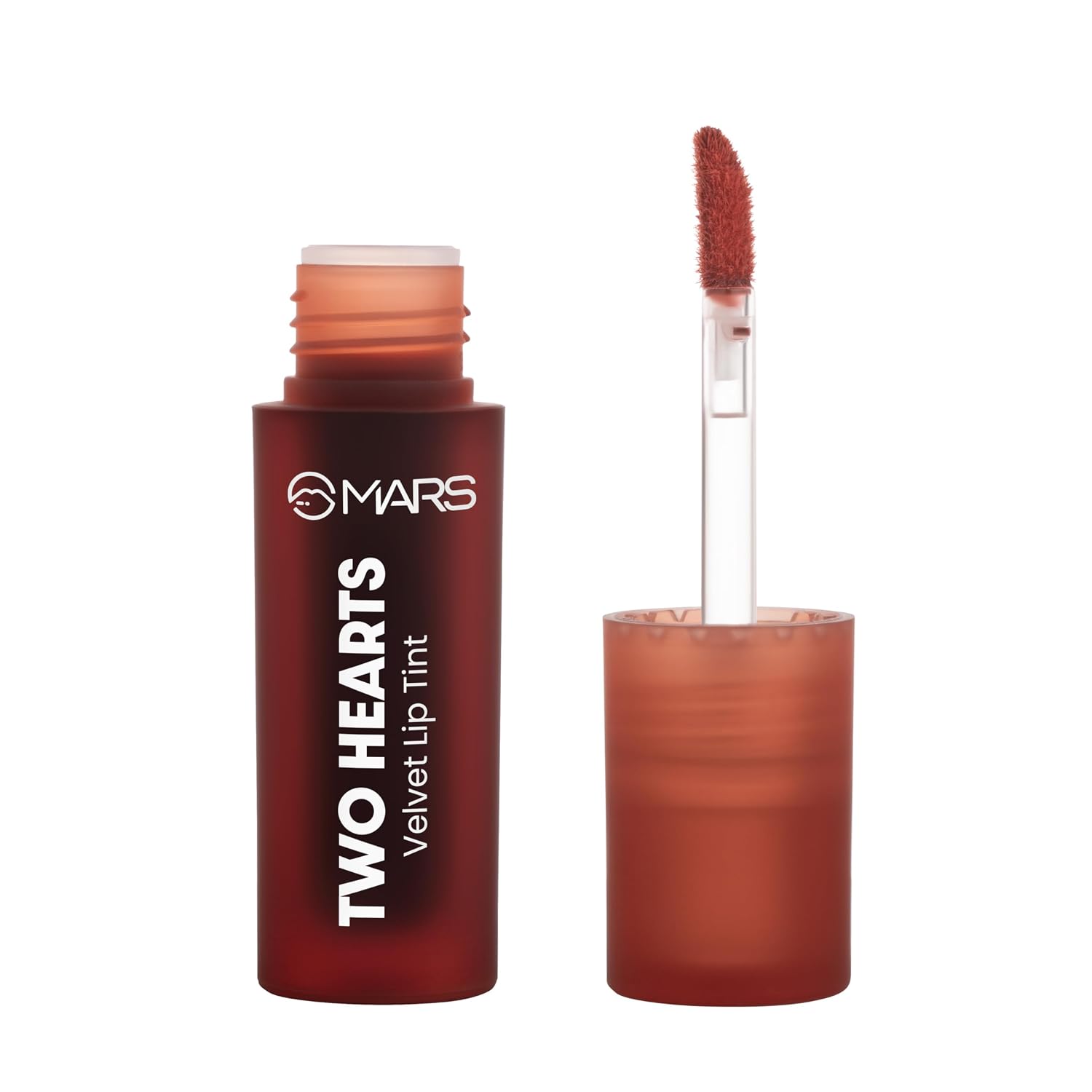 MARS Love Track Velvet Lip Tint (2.8ml) (TWO HEART) | Velvet Matte Finish | Non-Sticky & Lightweight | Highly Pigmented | Comfortable Wear