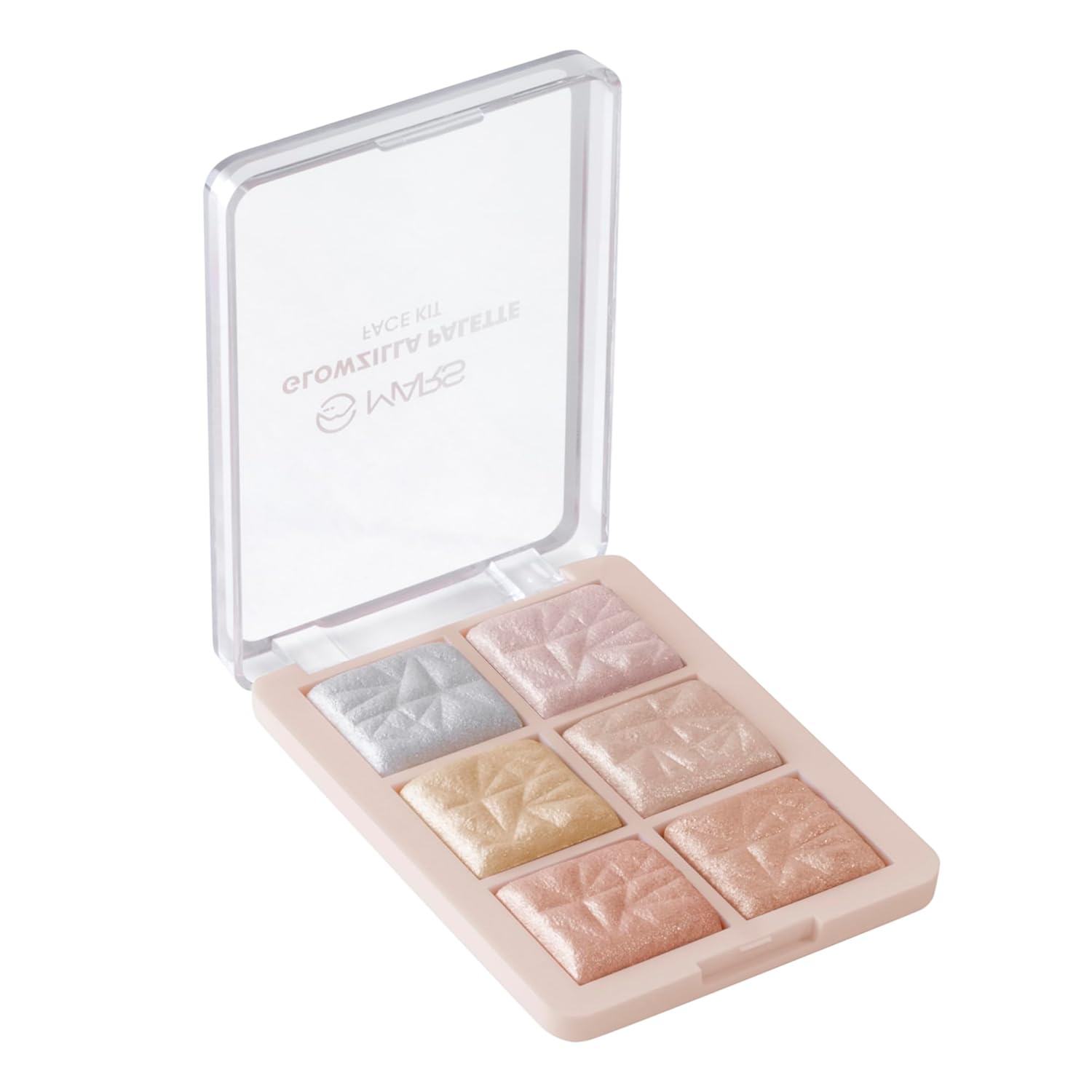 MARS Glowzilla 6 Colour Highlighter Palette | Ultra Blendable & Long Lasting | Blinding Glow (12.0gm) (Shade-01)