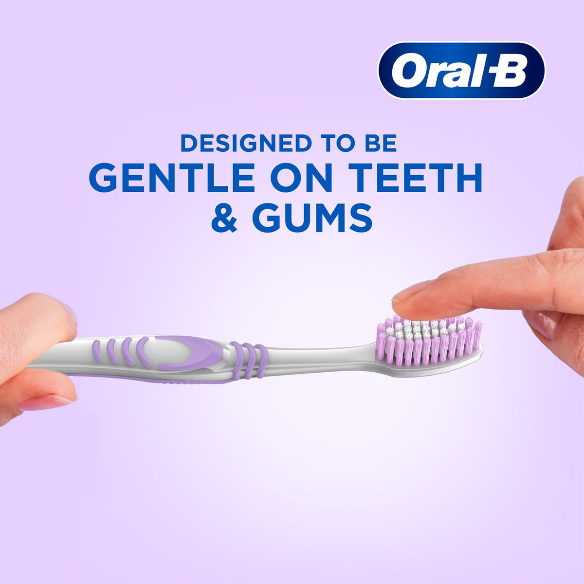 Oral-B Everyday Care Ultra Soft Toothbrush For Adults, Ultra Soft Bristles For Senstive Teeth, Tooth Brush Set, Oral B Dentist Recommended Brand (Super Saver Fa