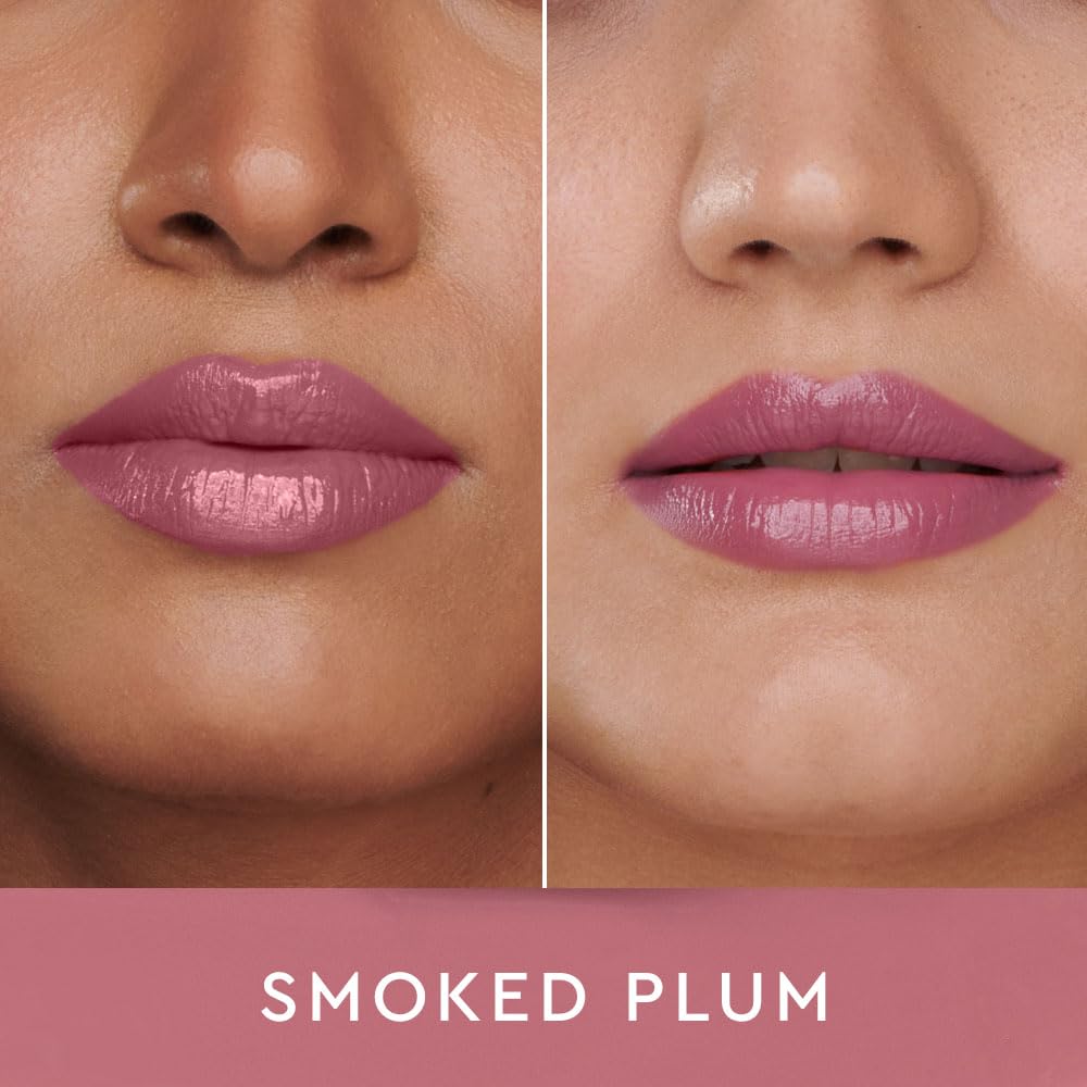 Kiro Glossfinity Crème Gloss - Smoked Plum, 5ml | High-Shine Nude Lip Gloss | Hydrating, Non-Sticky Formula | Enriched with Murumuru & Cupuacu Butters | 8 Shades for Every Indian Skin Tone