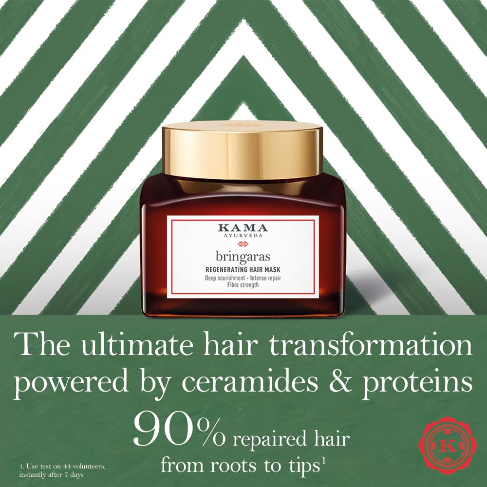 BRINGARAS REGENERATING HAIR MASK 200 ML | For Balanced Scalp & Shiny Hair