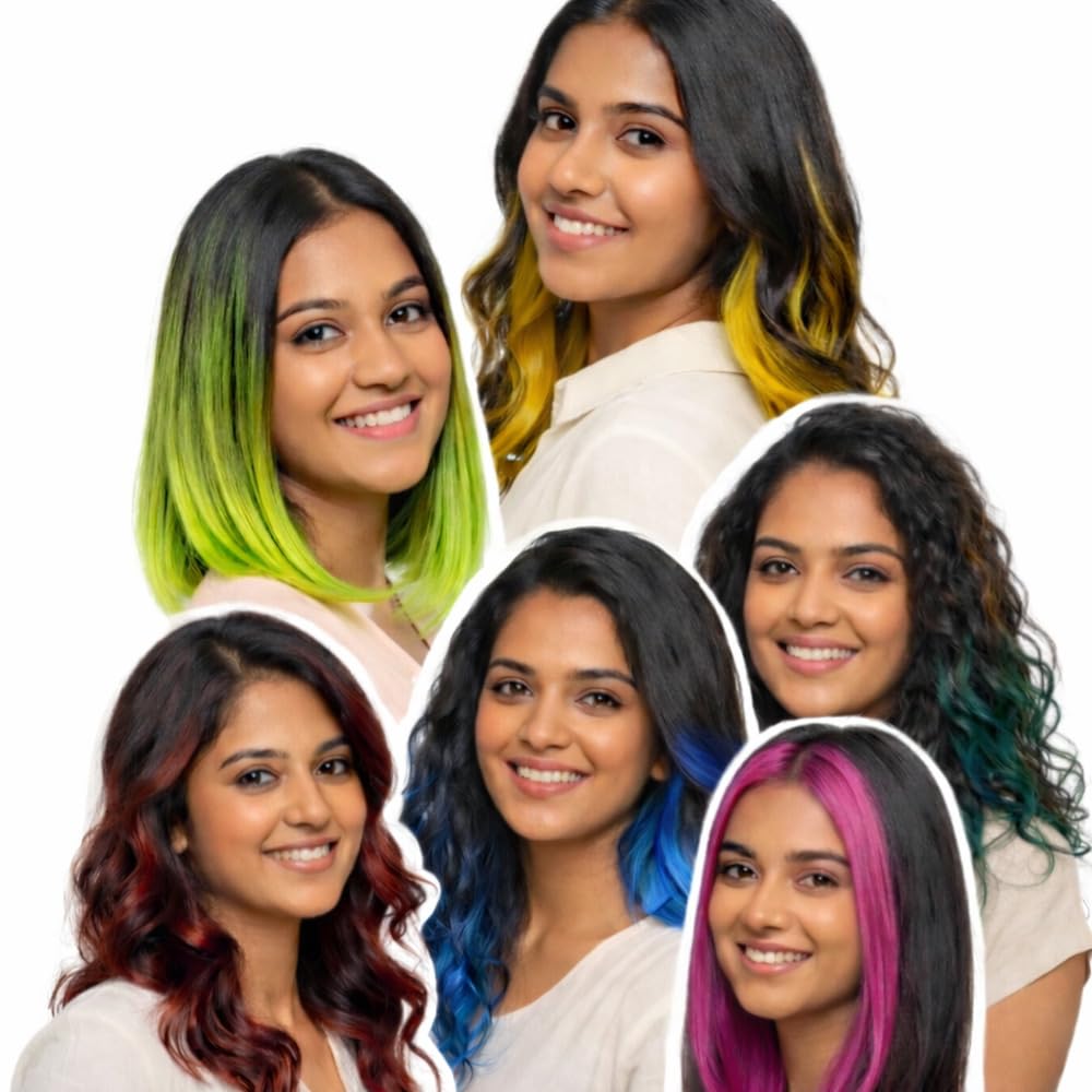 Streax Hair Colour Highlight Kit | Crimson Red - Pack of 1 | Enriched With Walnut & Argan Oil | For Women | Rich, Vibrant, Easy to Use, DIY Application 75 gm Pa