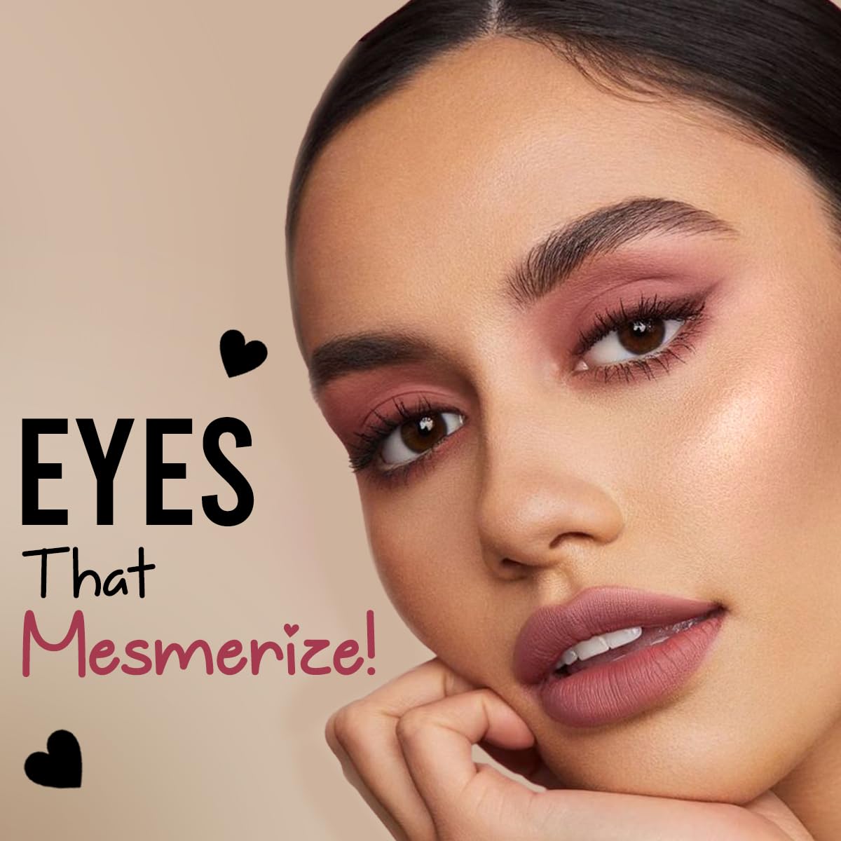 INSIGHT All Eyes On You Eyeshadow Palette (17 g) | Mix of 15 Matte, Shimmer & Metallic Shades | Smooth Texture | Intense Pigment | One Stroke Payoff | Transfer Proof | Long Lasting | Easy Blending | Beginner Friendly Eye Makeup Kit