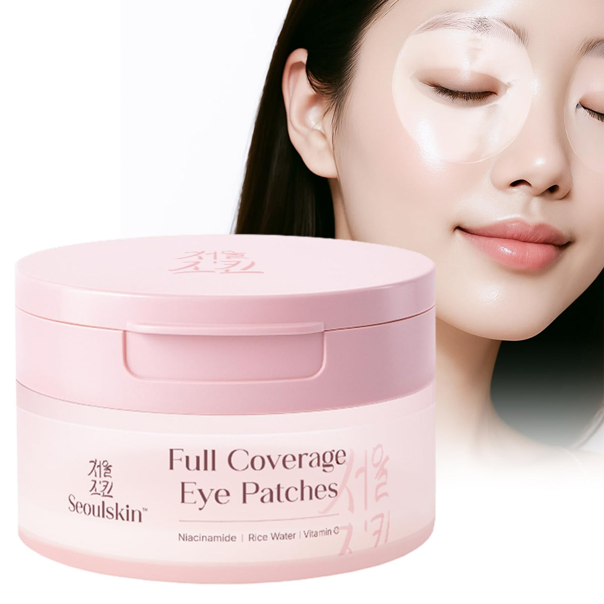 Seoulskin Full Coverage Eye Patches | Dark Circles, Puffy Eyes & Fine Lines