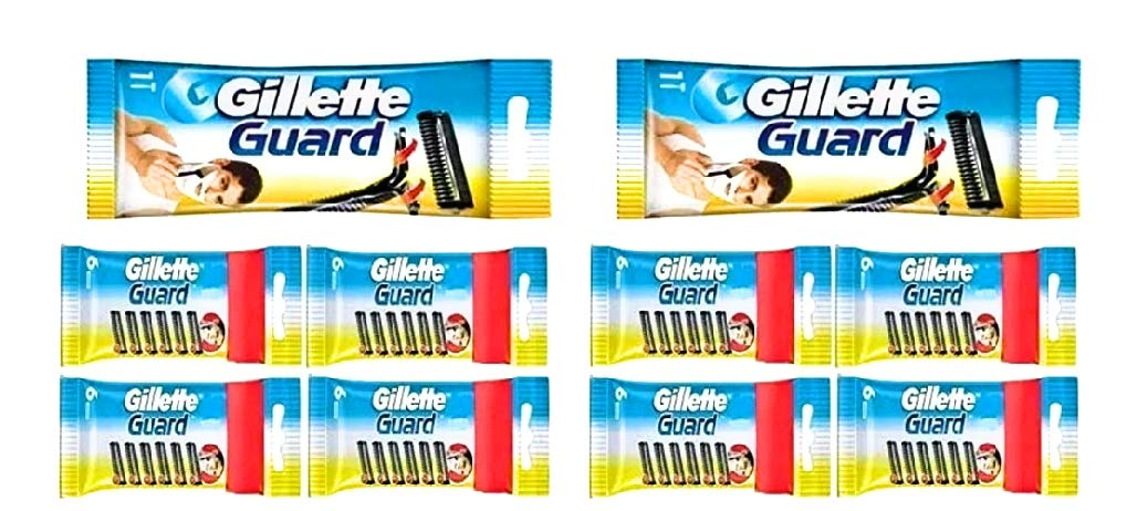 Men Cartridge Two Blade With Razor (50 Cartridge + 2 Razor Handle) Pack Of 52 Items By Jaihind
