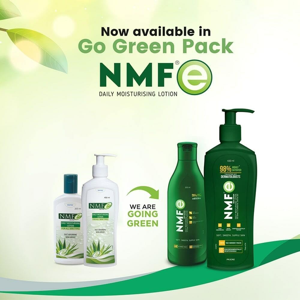 NMF-E Body Lotion for Dry Skin | With Natural Moisturising Factors (NMF), Aloe Vera & Vitamin E | Quick-Absorbing, Non-Greasy Body Moisturiser | For Women & Men
