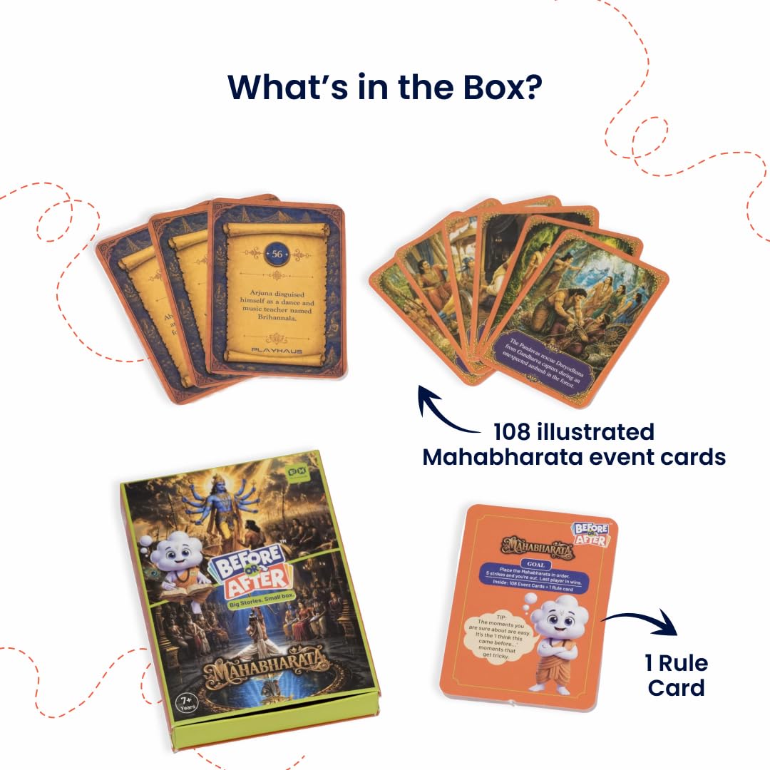 Playhaus Before or After: Mahabharata Card Game