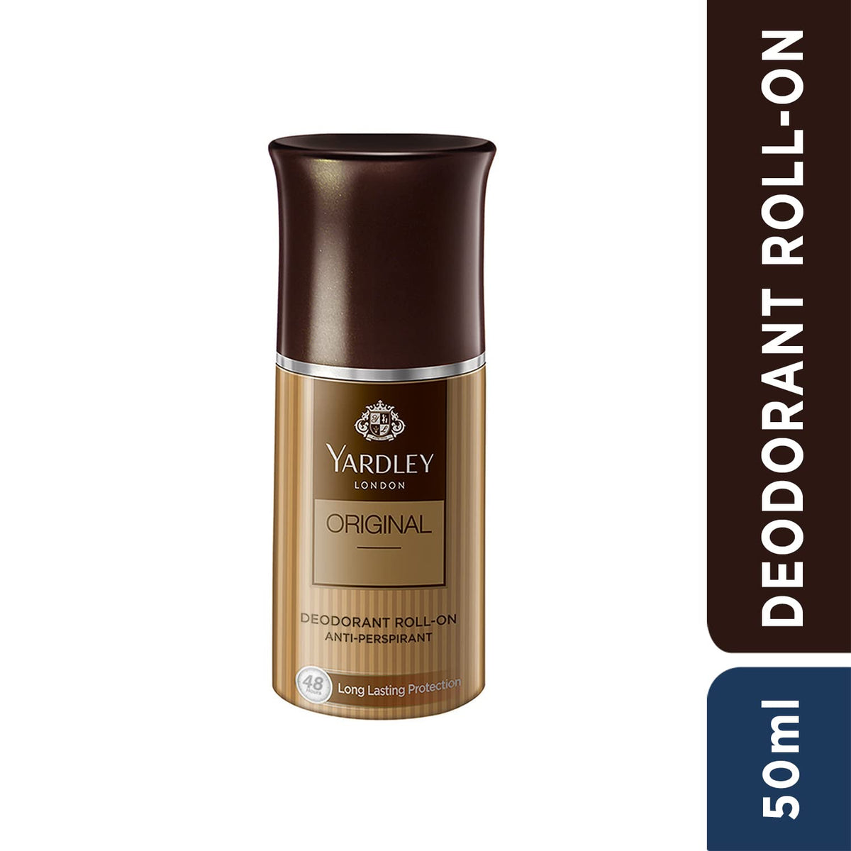Yardley London Original Deodorant Roll-On| 48-Hours Long Lasting Scent| Men s Body Deodorant| Roll-On for For Men| Masculine Fragrance| 50ml Original 50 ml (Pac