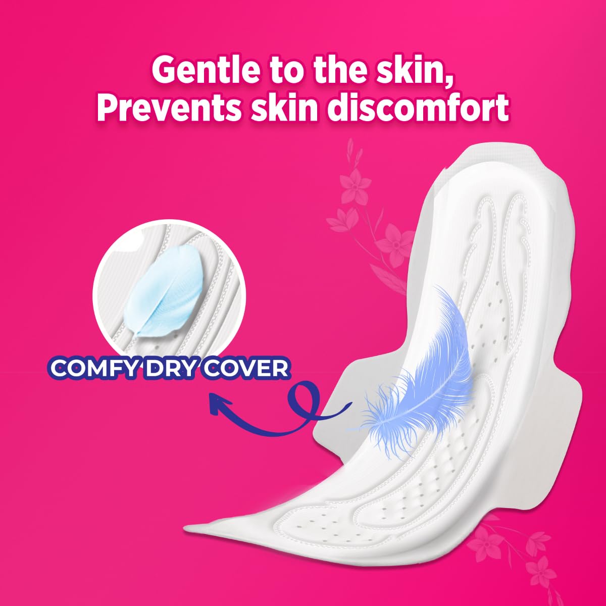 Sofy Bodyfit Pro Sanitary Pads (XL Size - 290 mm) 54 pads - Deep Absorption & fragrance, Centre Thick Fit, Soft on skin with comfy dry top sheet, with disposabl