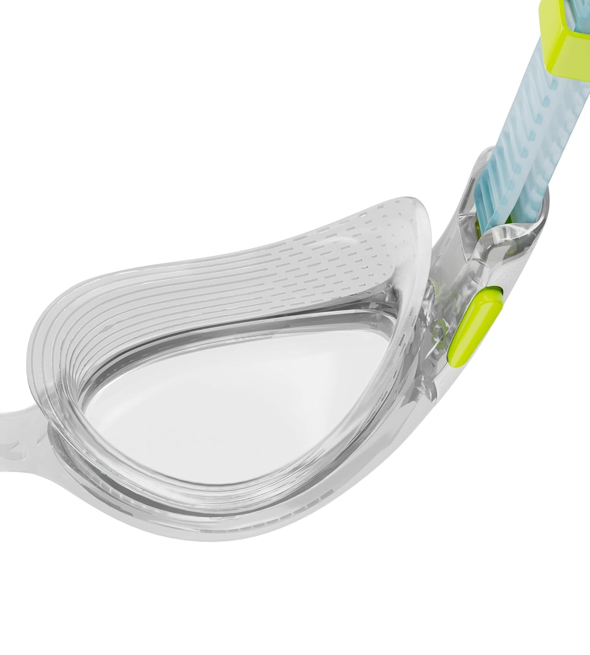 Speedo Women's Biofuse 2.0 Clear-Lens Goggles - Clear & Blue