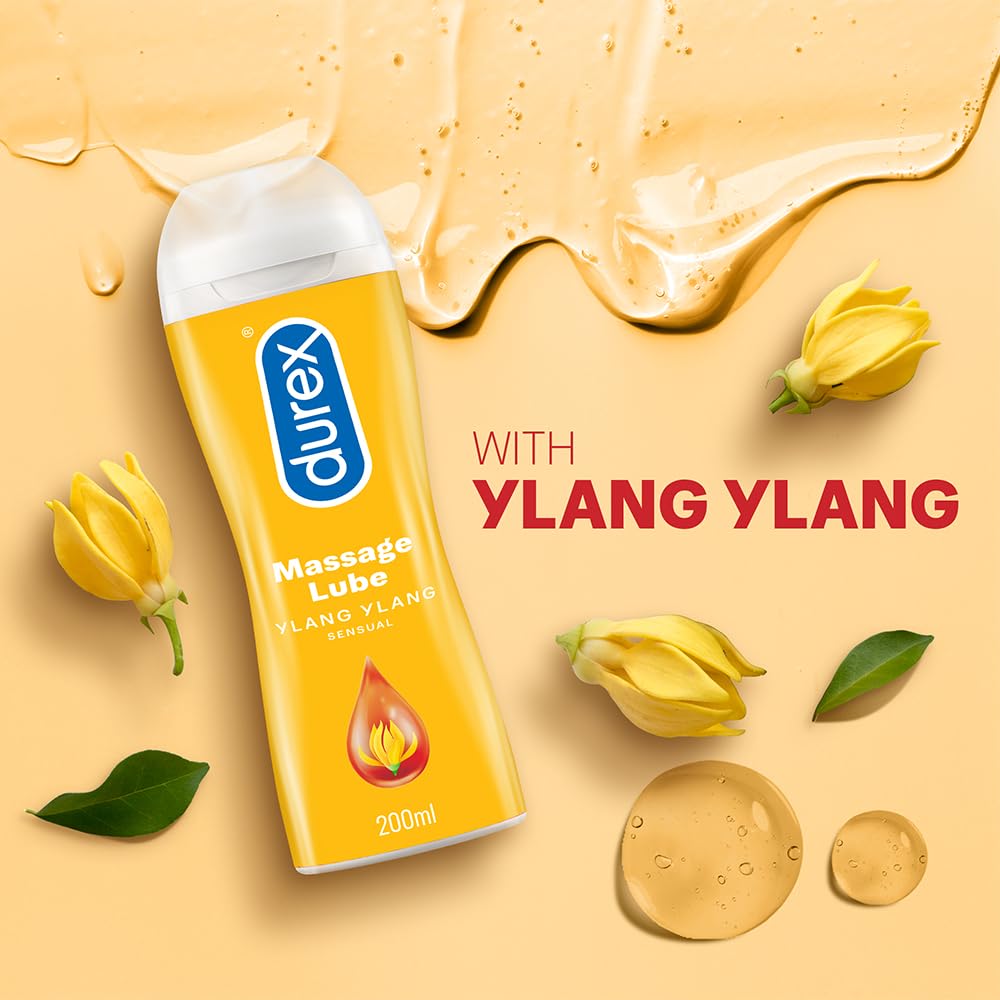 Durex Massage Lube- Water Based Lubricant Single Pack