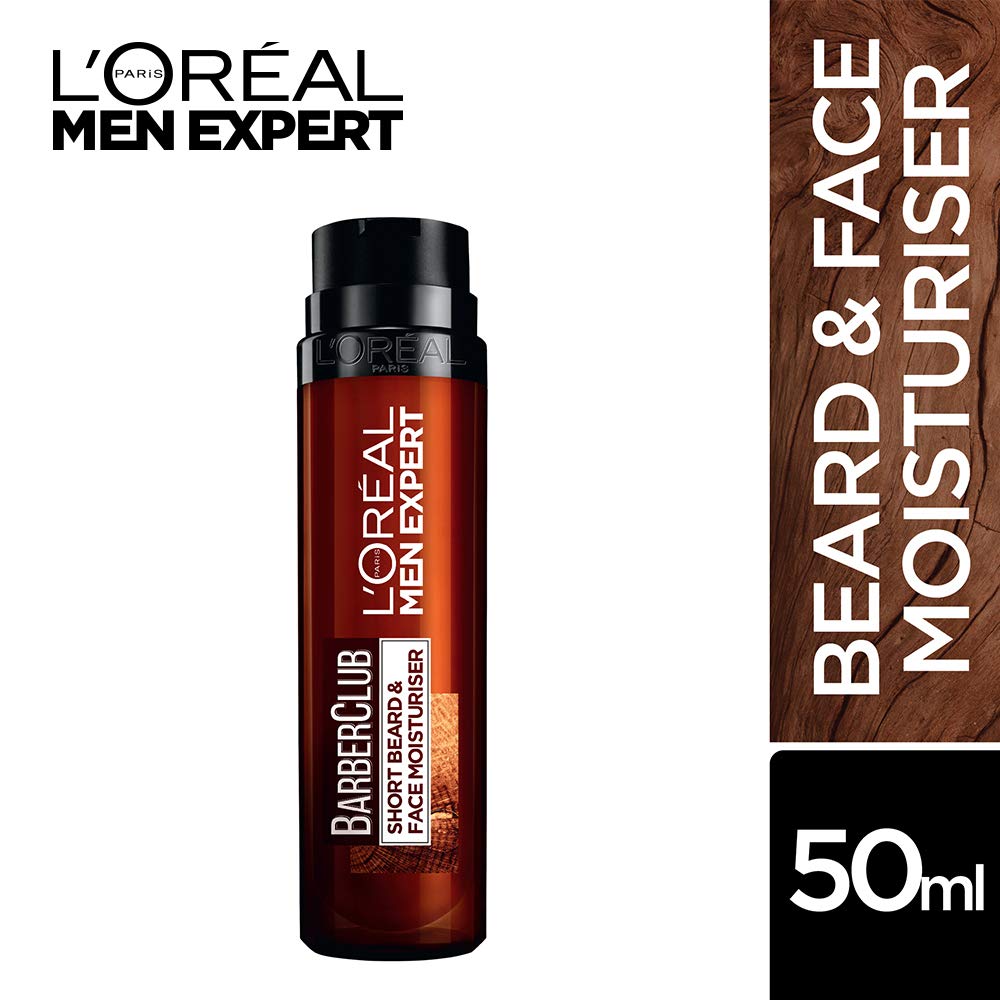 L'Oreal Paris Men Expert Barber Club, Short Beard and Face Moisturiser, 50ml