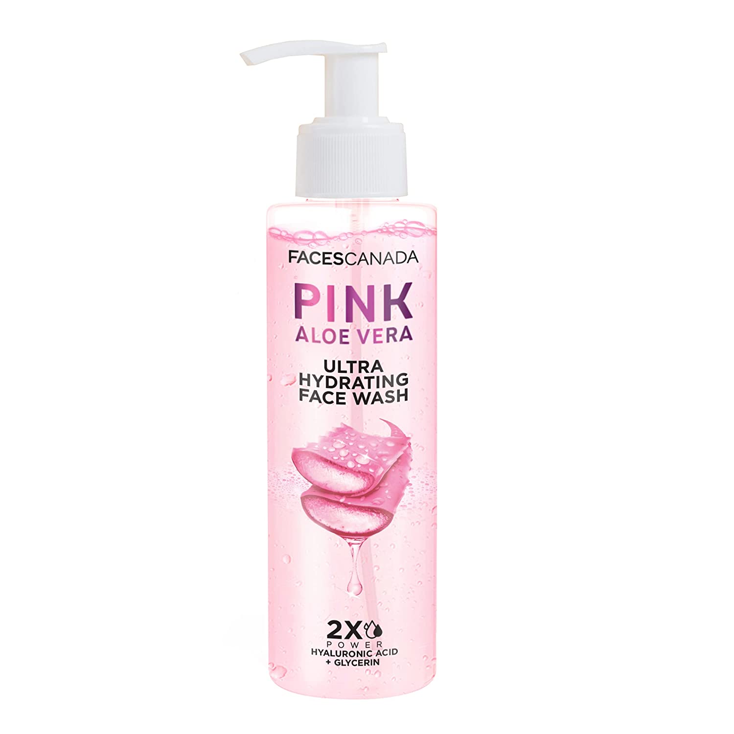 FACES CANADA - Pink Aloe Vera Ultra Hydrating Face Wash (100mL)