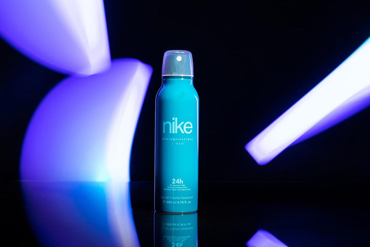 Nike Unisex Nextgen #Turquoisevibes Man Edt Aerosol Fresh Scent Deodorant Spray 200Ml, Pack Of 1 Fresh 200 ml (Pack of 1)
