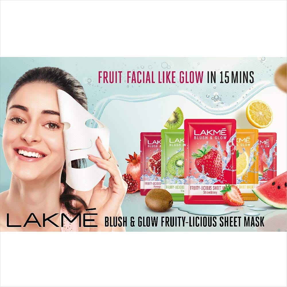 Lakmé - Blush & Glow Lemon Sheet Mask - 20ml