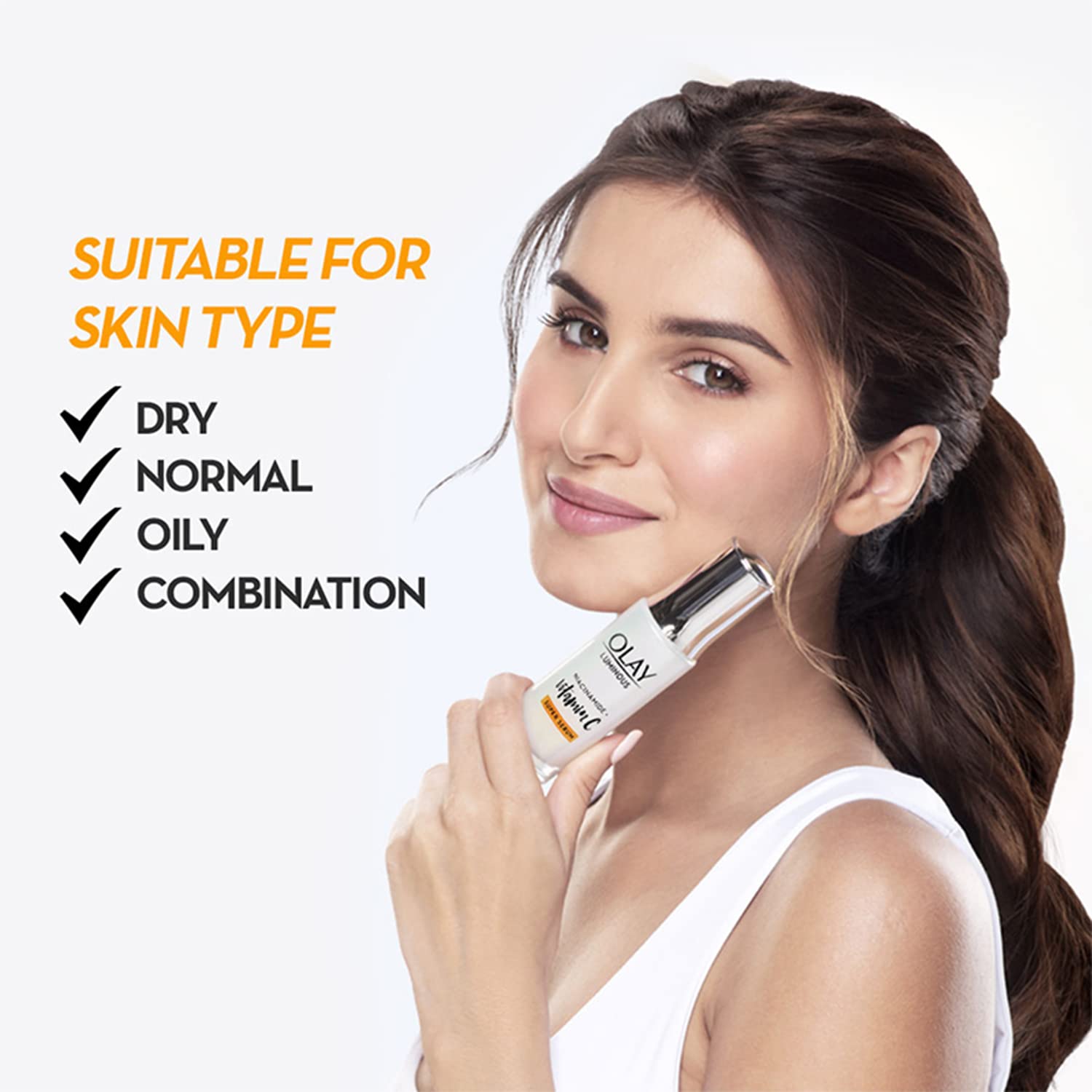 Olay - Vitamin C Face Serum with Niacinamide l Even Glow & Smooth Texture b (30mL)