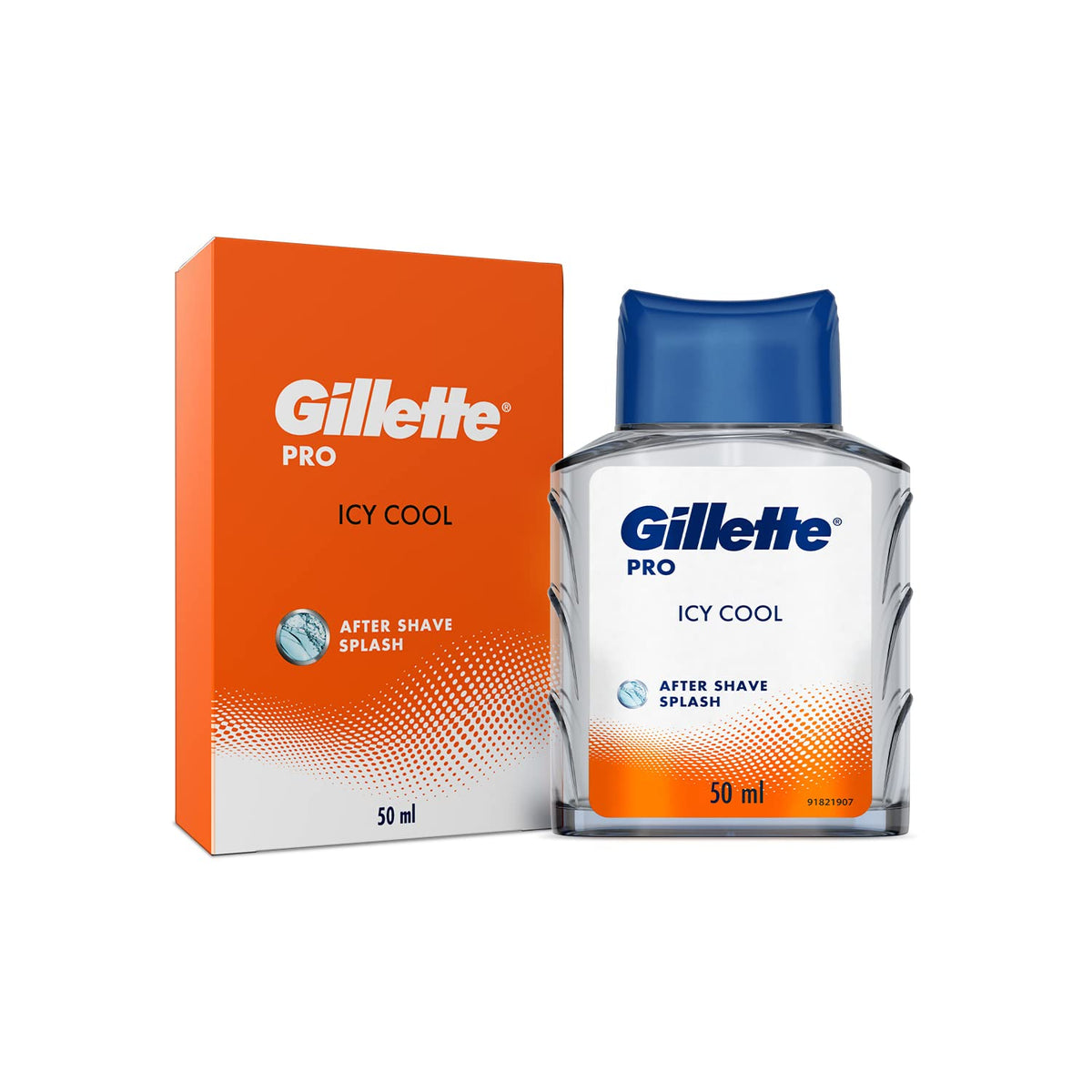 Gillette Men Pro Fresh After Shave Splash Liquid Icy Cool 100Ml, White.