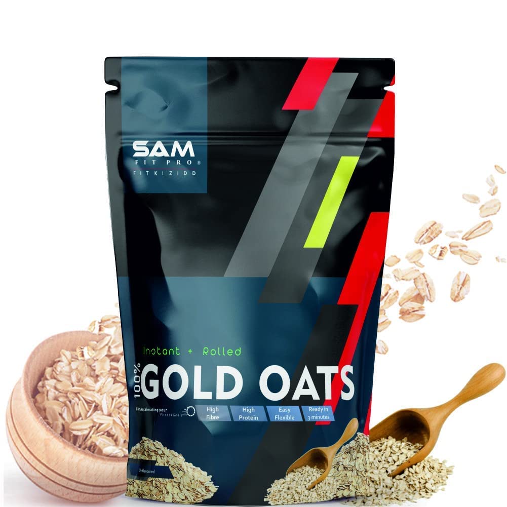 Verem SamFit Pro Gold Oats (Instant+Rolled), 1 KG