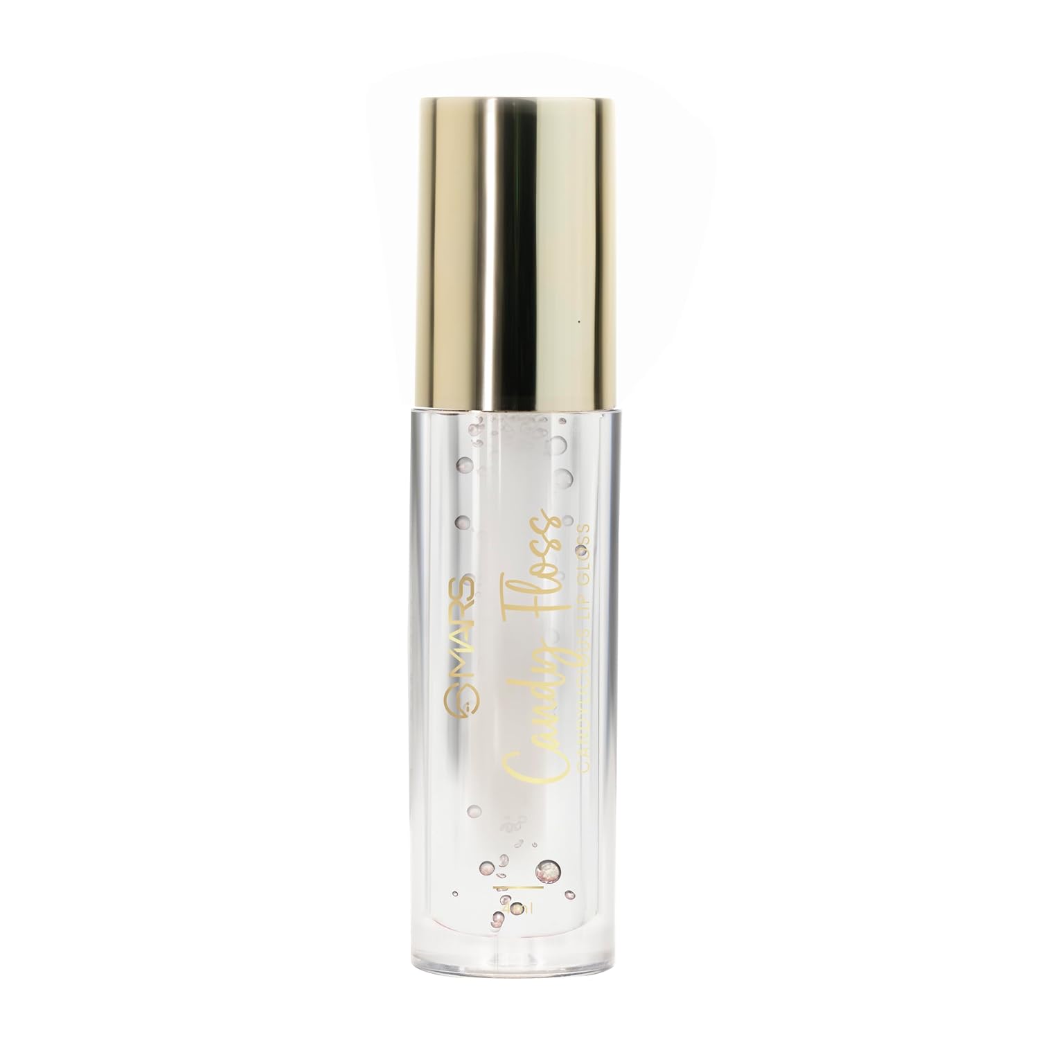 MARS Candylicious Sheer Lip Gloss for Women | Hydrating & High Shine | Lightweight | Non-Sticky | Enriched with Vitamin-E, Hyaluronic Acid & Avocado Ester (4.0ml) (04-CANDY FLOSS)