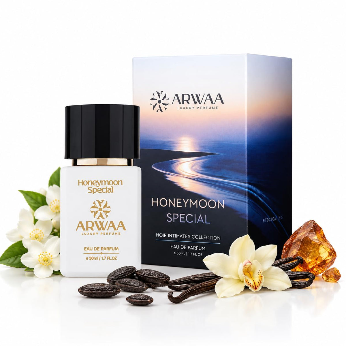 Honeymoon Special Eau De Parfum for Men, 50ml | Vanilla Woody Fragrance | Long Lasting EDP