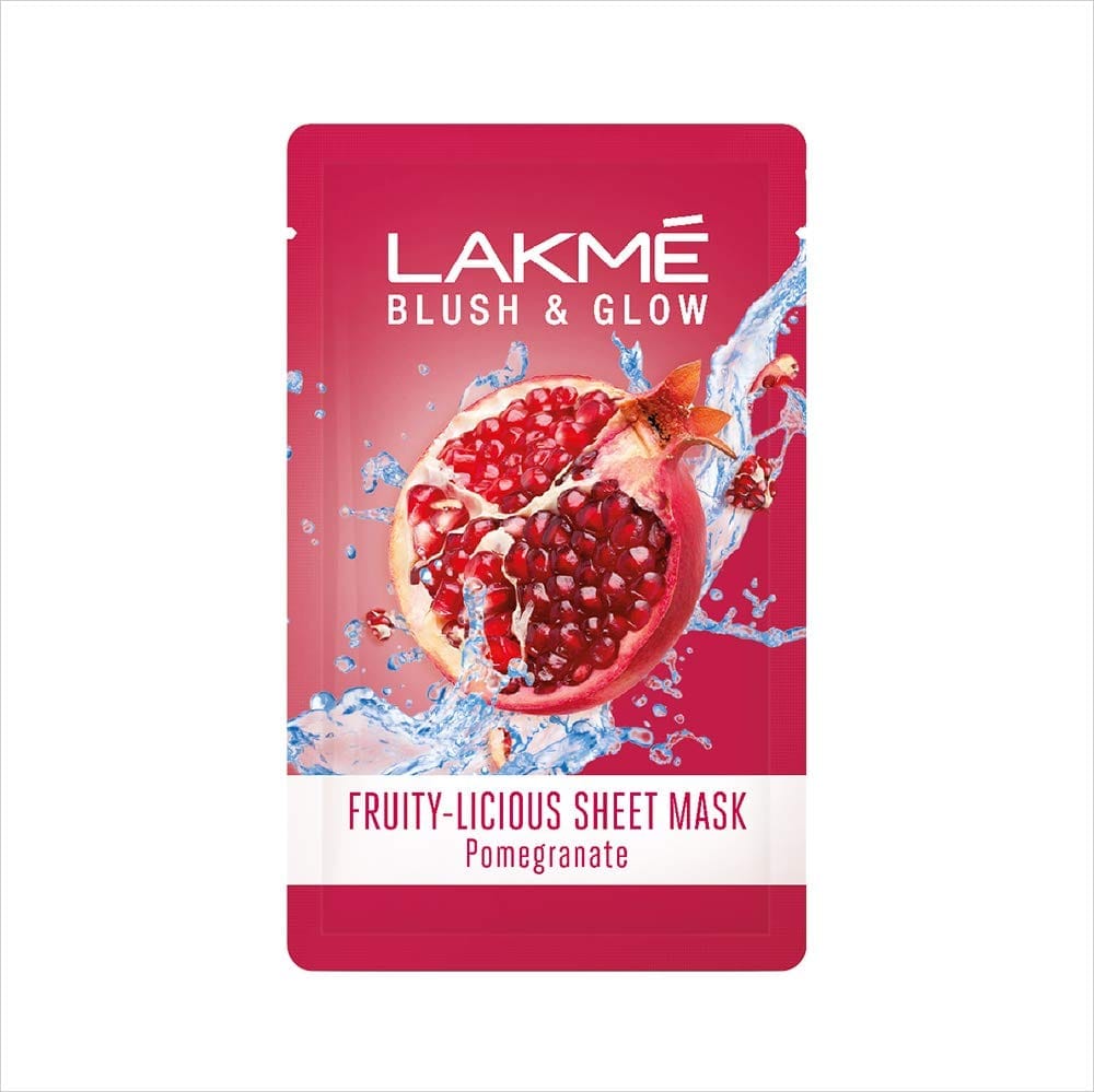 Lakmé - Blush & Glow Pomegranate Sheet Mask (20mL)