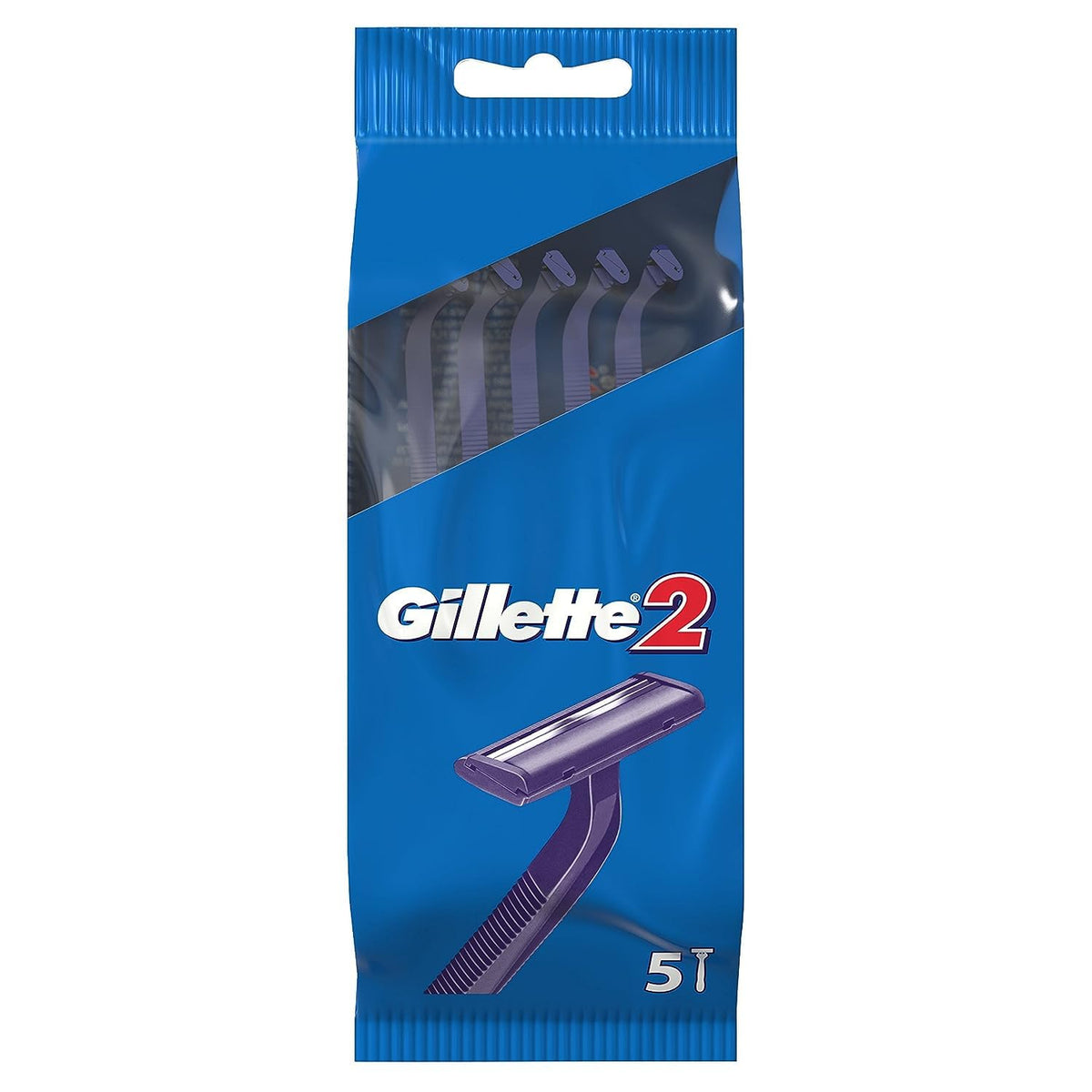 Gillette G2 Disposable Razors - 1 Pack of 5 Razors, 5 stück (1er Pack)