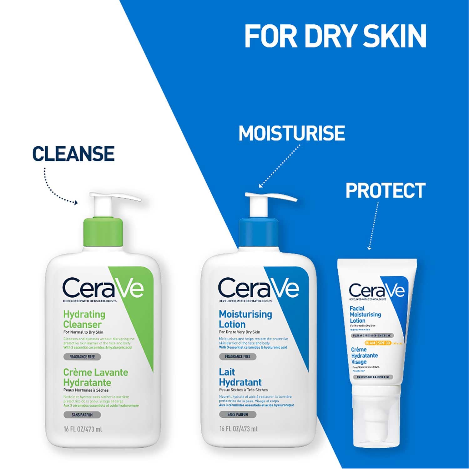 CeraVe Moisturizing Lotion For Normal to Dry Skin