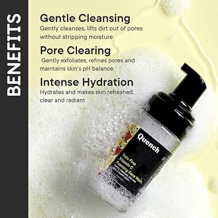 Quench - Foaming Face Wash With Yuzu Vitamin C (100ML)