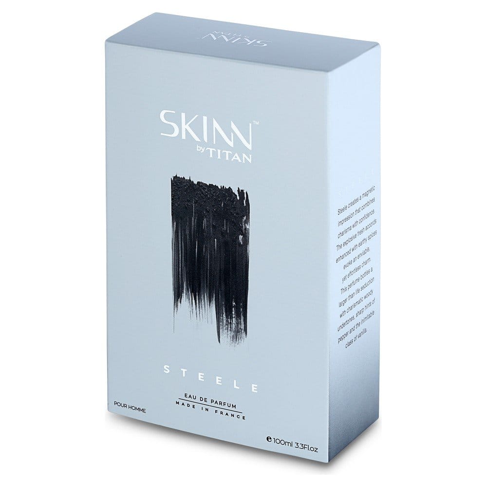 Skinn By Titan - Steele Fragrance for Men (100mL)