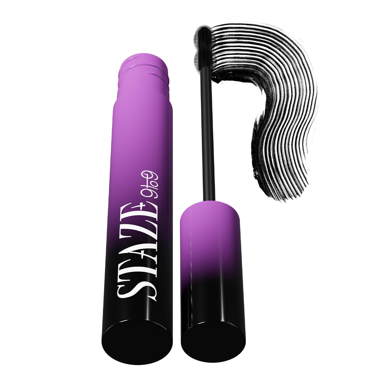 Staze All Eyes On You Tubing Mascara | Blackest Black | Volumizing & Waterproof Mascara | No Clumps | 5 ml
