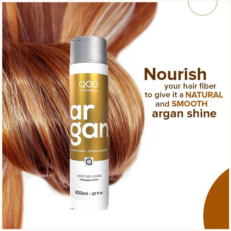 Qod Professional - Argan Conditioner , Sulphate Free , Sodium Chloride Free (300ml)