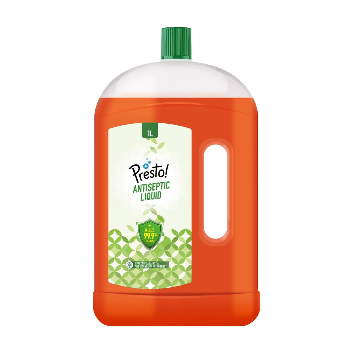 Amazon Brand – Presto! Antiseptic Liquid for First Aid, Personal Hygiene & Surface Disinfection, Multipurpose Household Antiseptic| 1 L 1 l (Pack of 1)